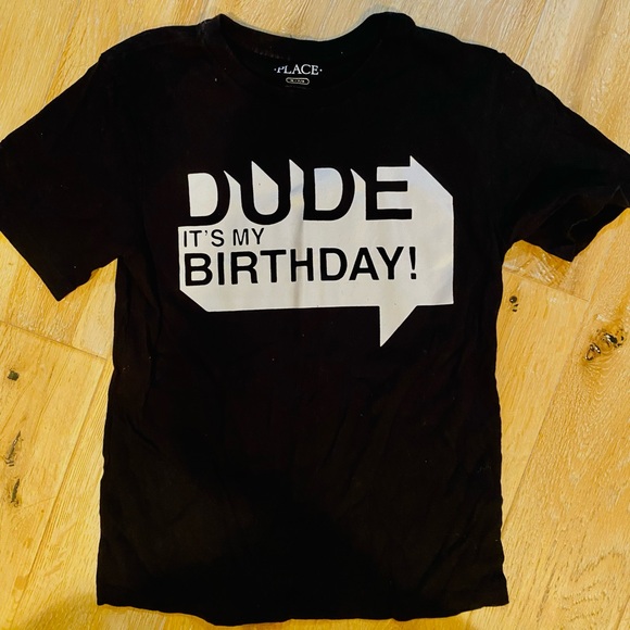birthday shirt children's place